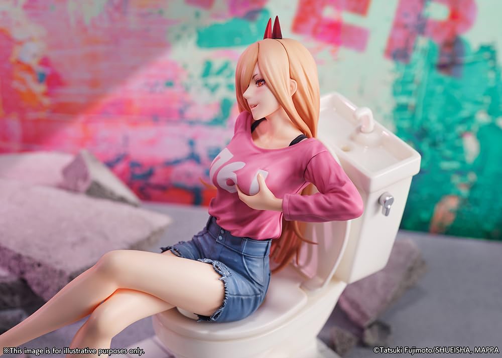 eStream Chainsaw Man Statuette PVC 1/7 Power 18 cm