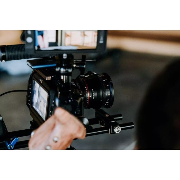 Rokinon Cine DS 50 mm T1.5 como SI UMC Full Frame Lente Cine para Canon EF cámaras