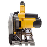 DEWALT DWS520KTR-QS - Sierra de Incisión con cable, 1300W, Ø165mm y 86mm prof.