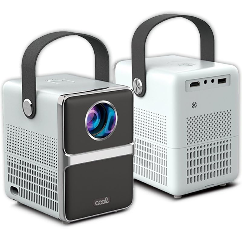 Proyector Compacto 2500 Lúmenes Cool Star Altavoz Integrado 10W + HDMI/USB + WiFi Mirror