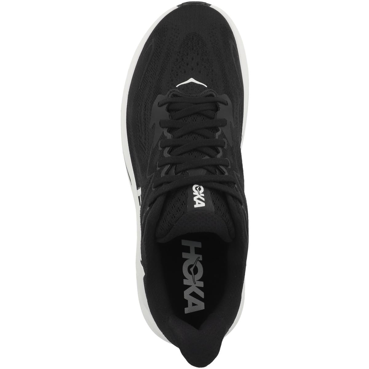 HOKA One One 1162030-BWHT Clifton 10 Hombre Black/White EU 42 2/3