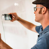 Shure MVL Micrófono Lavalier para iPhone y tableta - Clip externo en el micrófono de la solapa mini para grabación de video y vlogging con conector de 3.5 mm, parabrisas, soporte y bolsa de transporte