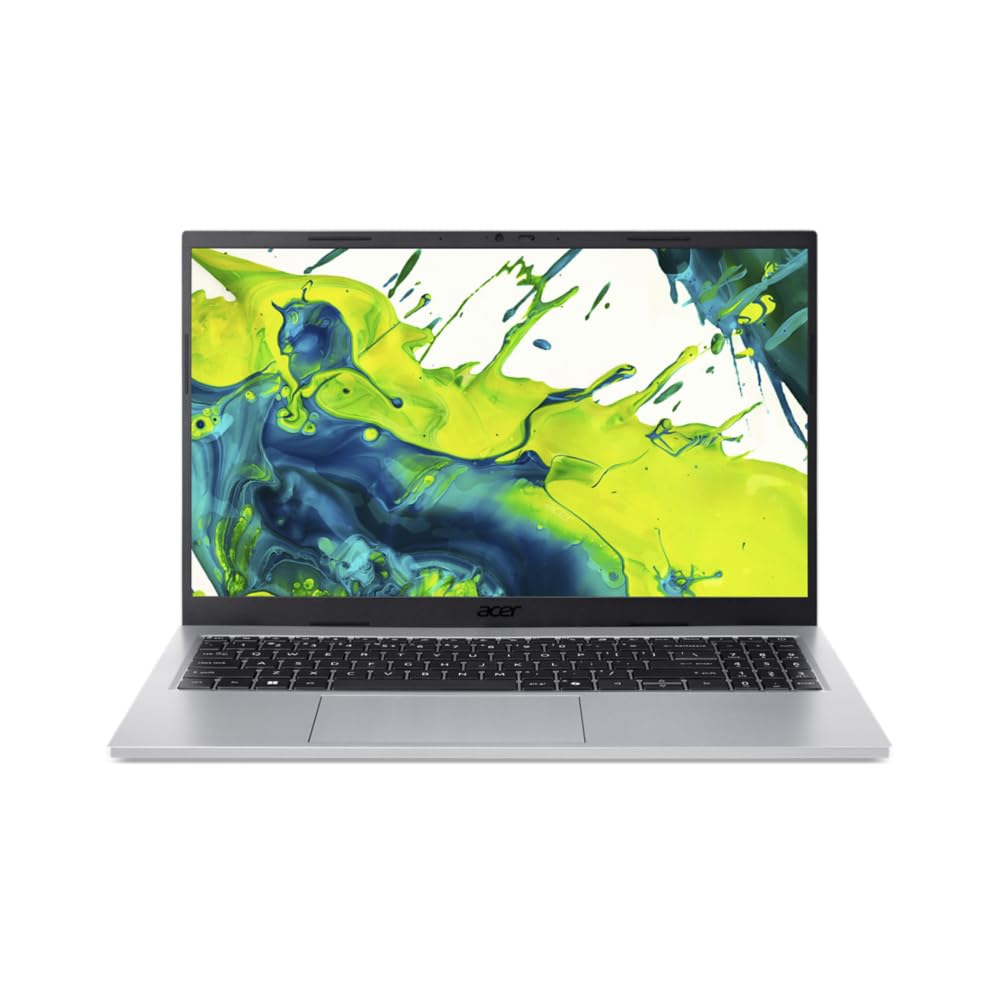 acer Aspire Go 15 AG15-72P, Ordenador Portátil 15.6" Full HD IPS (Intel Core 5 120U, 16 GB RAM, 512 GB SSD, Intel Graphics, Windows 11 Home), Plata, Teclado QWERTY Español