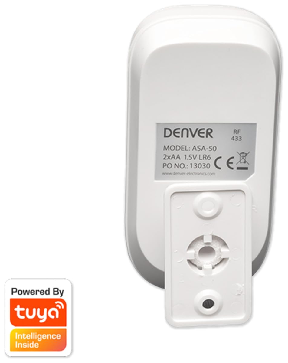 Denver SHA-150 Sistema de Alarma Smart Home, White