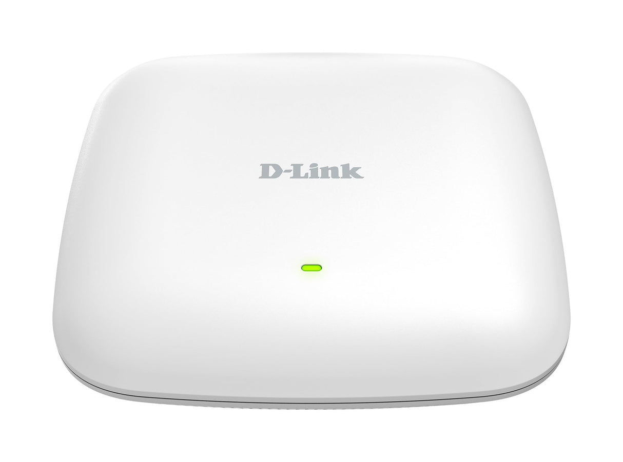 D-Link DAP-X3060 Punto de Acceso Profesional, de Pared, Wi-Fi 6 AX3000, PoE, 2.5G Ethernet, Fast Roaming, standalone o unificado en Software Gratuito Nuclias Connect