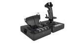Logitech G X56 H.O.T.A.S Controlador con Aceleración y Palanca RGB, 6 Grados de Libertad, 4 Opciones de Resorte, +189 Controles Programables, RGB, 2x USB - Negro