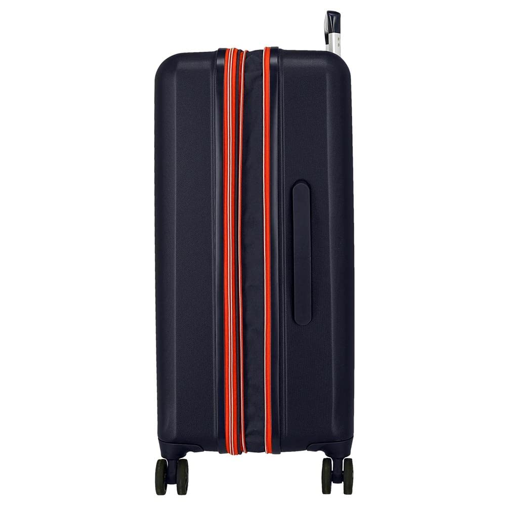 Reebok Roxbury Juego de Maletas Azul 55/70 cms Rígida ABS Cierre TSA Integrado 119,4L 6 kgs 4 Ruedas Dobles Equipaje de Mano