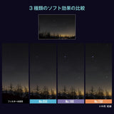 Kenko Filtro de Efecto Suave Rear PROSOFTON Set, 050/100/150, 3 Hojas Incluidas, Compatible con Objetivos ultragrandangulares, para fotografía de paisajes estelares, Fabricado en Japón, 902134