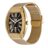Ice-Watch - ICE boliday Dome Metal mesh Black GD - Reloj dorado para Mujer con Correa de Acero Inoxidable - 024486 (Small)