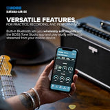 BOSS Katana-Air EX | Potente amplificador de sobremesa inalámbrico para guitarra, bajo, guitarra electroacústica y bajo electroacústico | Sonido estéreo con dos altavoces de cinco pulgadas