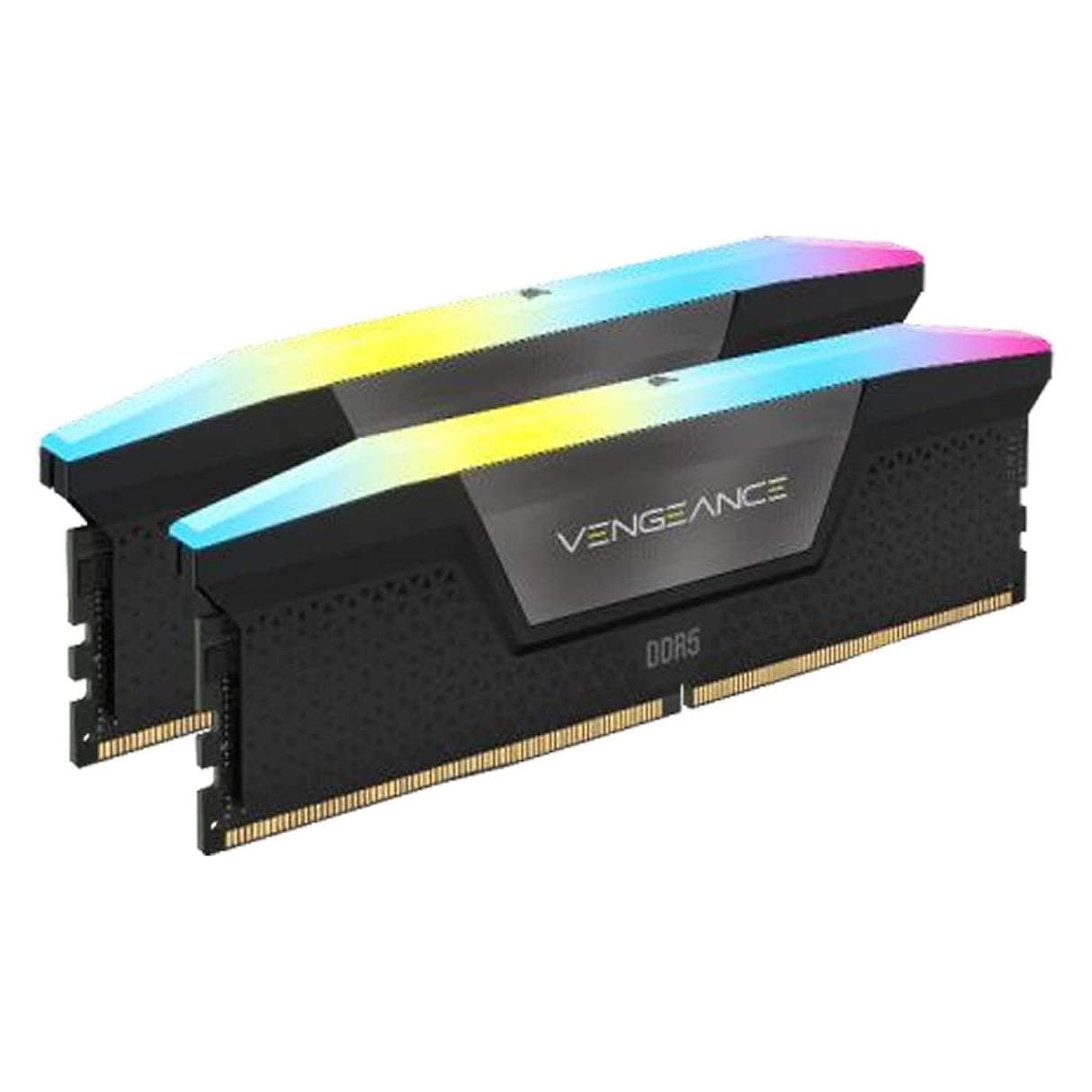 CORSAIR Vengeance RGB DDR5 RAM 32GB (2x16GB) 7000MHz CL40 Intel XMP Memoria de Ordenador Compatible con iCUE - Negro (CMH32GX5M2B7000C40)
