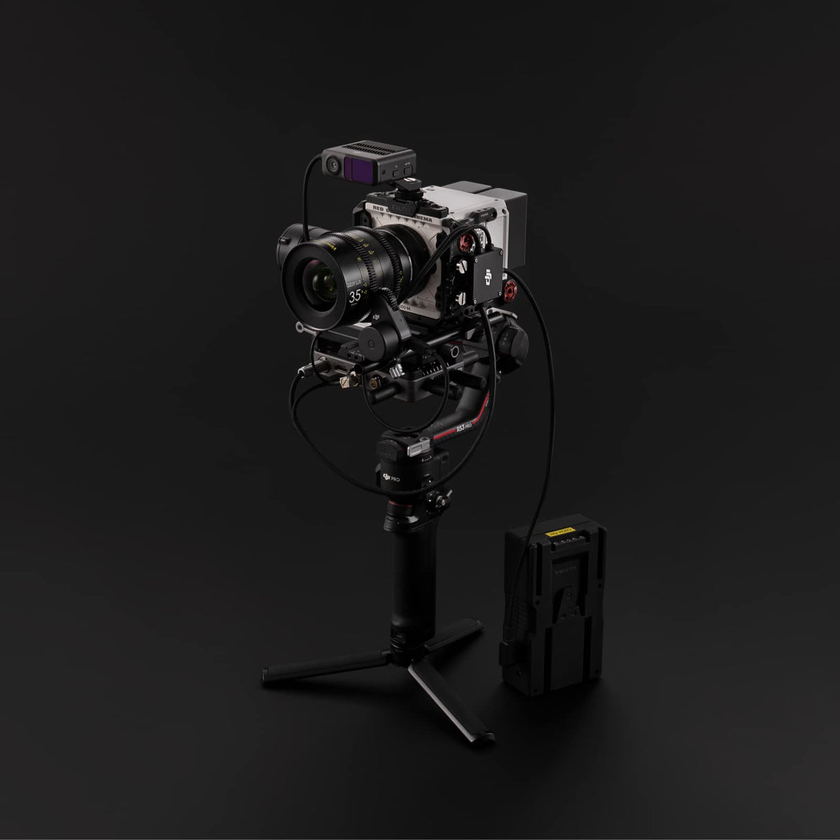 DJI Centro de cables de telémetro LIDAR (RS) Transmission; compatibilidad:Telémetro LiDAR (RS), Motor Focus RS (2022), Transmisor de vídeo RS 3 Pro, y más
