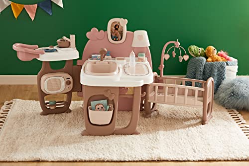 Baby Nurse La Casa de los Bebés, 20 Accesorios, para Muñecos Bebé de hasta 42 cm, Muñeco no Incluido Adecuado a Partir de 3 Años (7600220376)