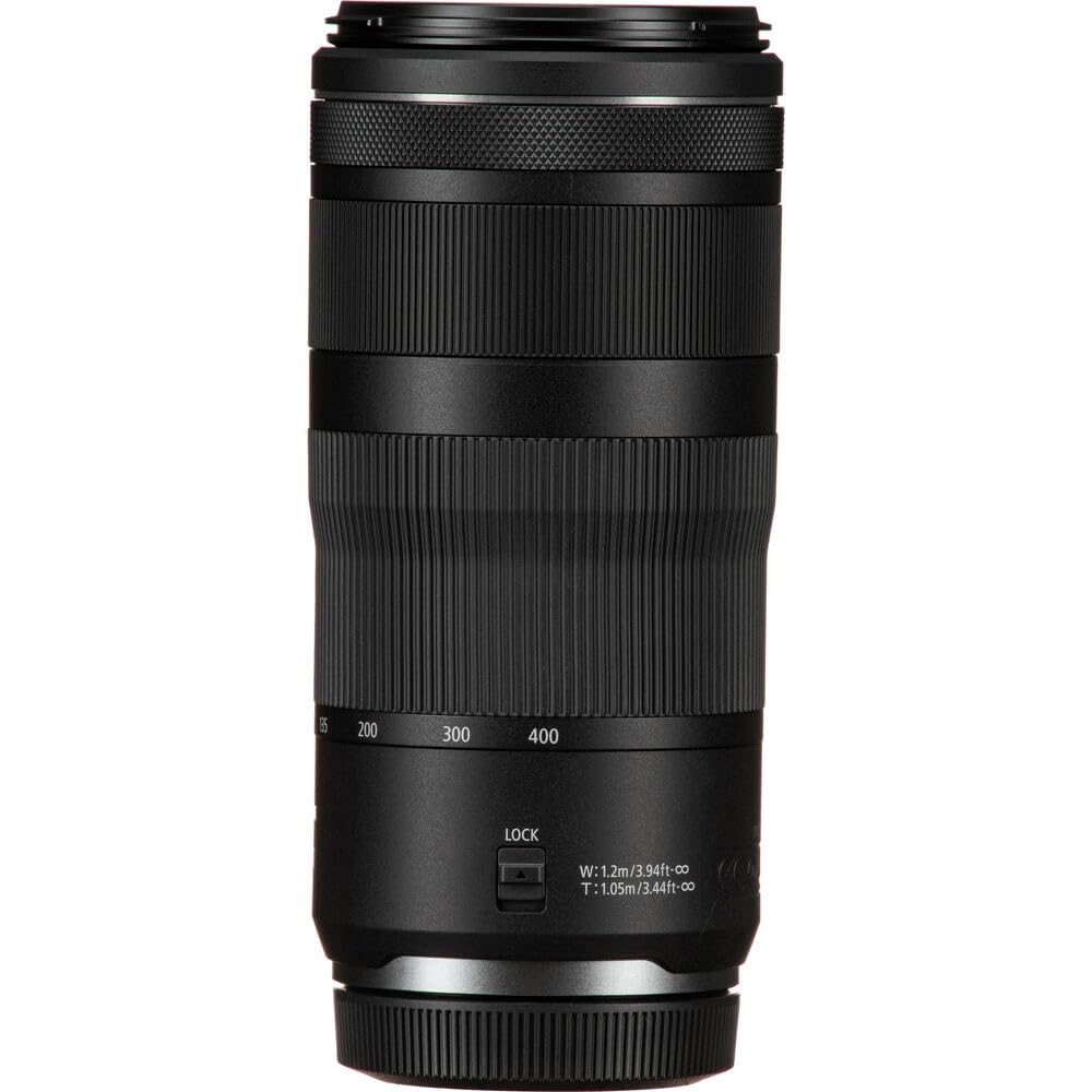Canon Objetivo RF 100-400mm F5.6-8 IS USM - Lente Teleobjetivo Estabilizador Óptico de 5,5 Pasos para Deporte y Naturaleza | Compatible Sistema EOS R