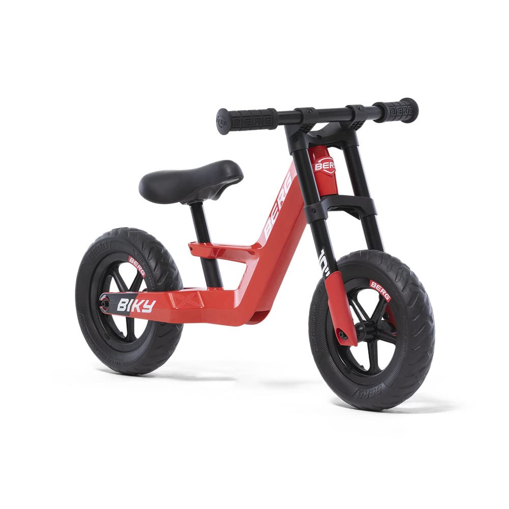 Berg Biky Red Balance Lightweight Toddler Easy To Use Mini Bike-Ages 2-5 Laufrad Impulsor, Color Rojo, Talla única (24.75.11.00)