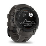Garmin Instinct E, Reloj Inteligente con GPS, 40 mm, Resistente al Agua, Aplicaciones Deportivas integradas, Monitorización de la Salud, Notificaciones Inteligentes, Negro