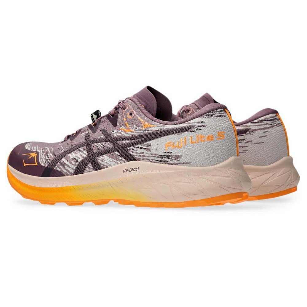 ASICS Fuji Lite 5, Sneaker Mujer, Malva Polvoriento/Berenjena Oscuro, 40 EU