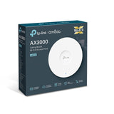TP-Link EAP650 Omada - - Punto de Acceso, WiFi 6 AX3000, SDN, Omada Mesh Wi-Fi, Autoorganización Inteligente, Montaje en Techo, Negro