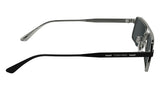 Calvin Klein Unisex Adult Sunglasses CK24111S - Matte Black with Solid Grey Lens