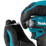 Makita TD003GA202 - Atornillador de impacto inalámbrico (40 V, máx. 2,0 Ah, 2 baterías y cargador)