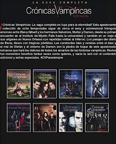Cronicas Vampíricas Temporada 1-8 (Serie Completa) Blu-Ray [Blu-ray]