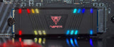 Patriot Viper VPR400 M.2 2280 PCIe Gen4x4 1TB - Unidad de Estado sólido RGB iluminada RGB