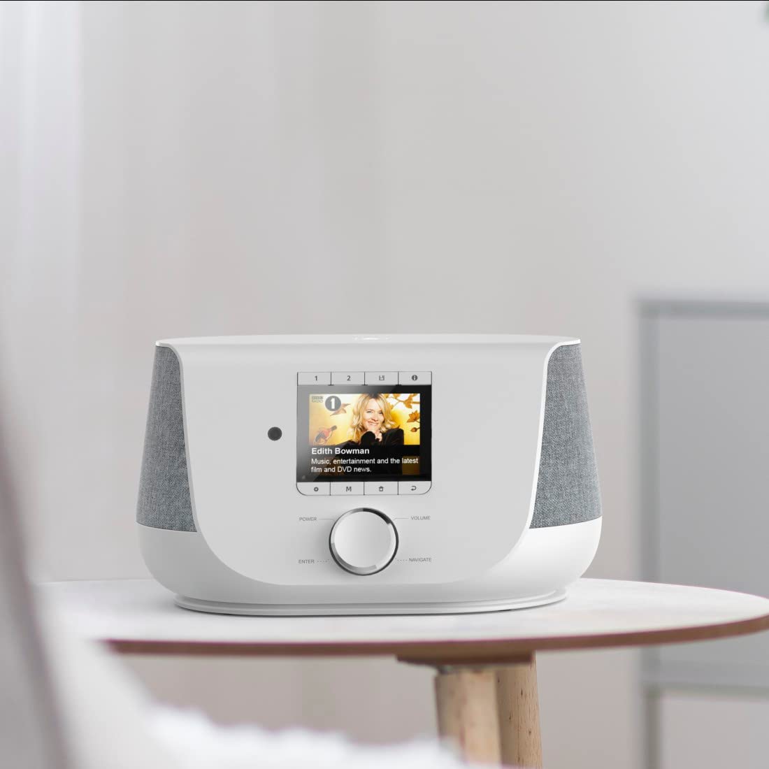 Hama | Radio Digital (FM/Dab/Dab+ / Radio por Internet/App/Bluetooth®, Blanco)