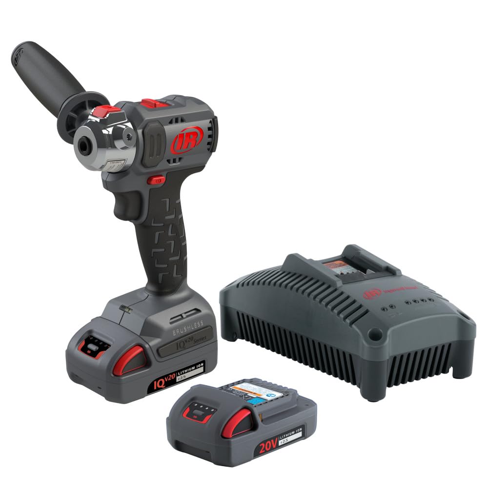 Ingersoll Rand G1621-K22-EU Pulidora/Lijadora Inalámbrica IQV20 20V Alta Potencia Motor sin Escobillas Duración Extendida