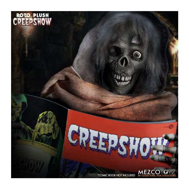 Mezco- MDS Roto Plush Creepshow (1982): The Creep Figura de acción, Color marrón (25518)