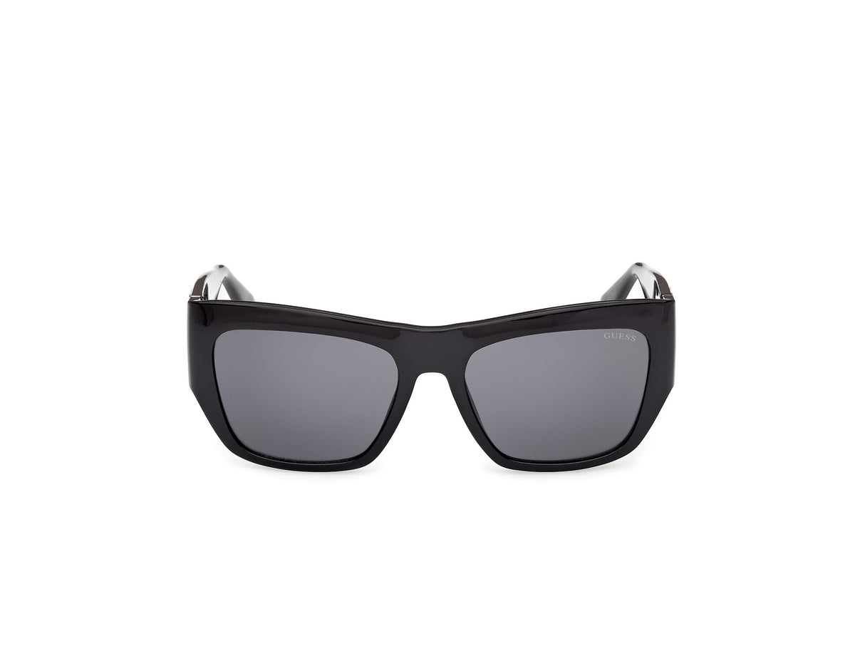 GUESS Gu00252 Gafas, 01a Shiny Black, 54/17/135 para Mujer