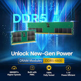 Transcend Módulo de Memoria Long-DIMM 32GB DDR5 4800MHz - JM4800ALE-32G