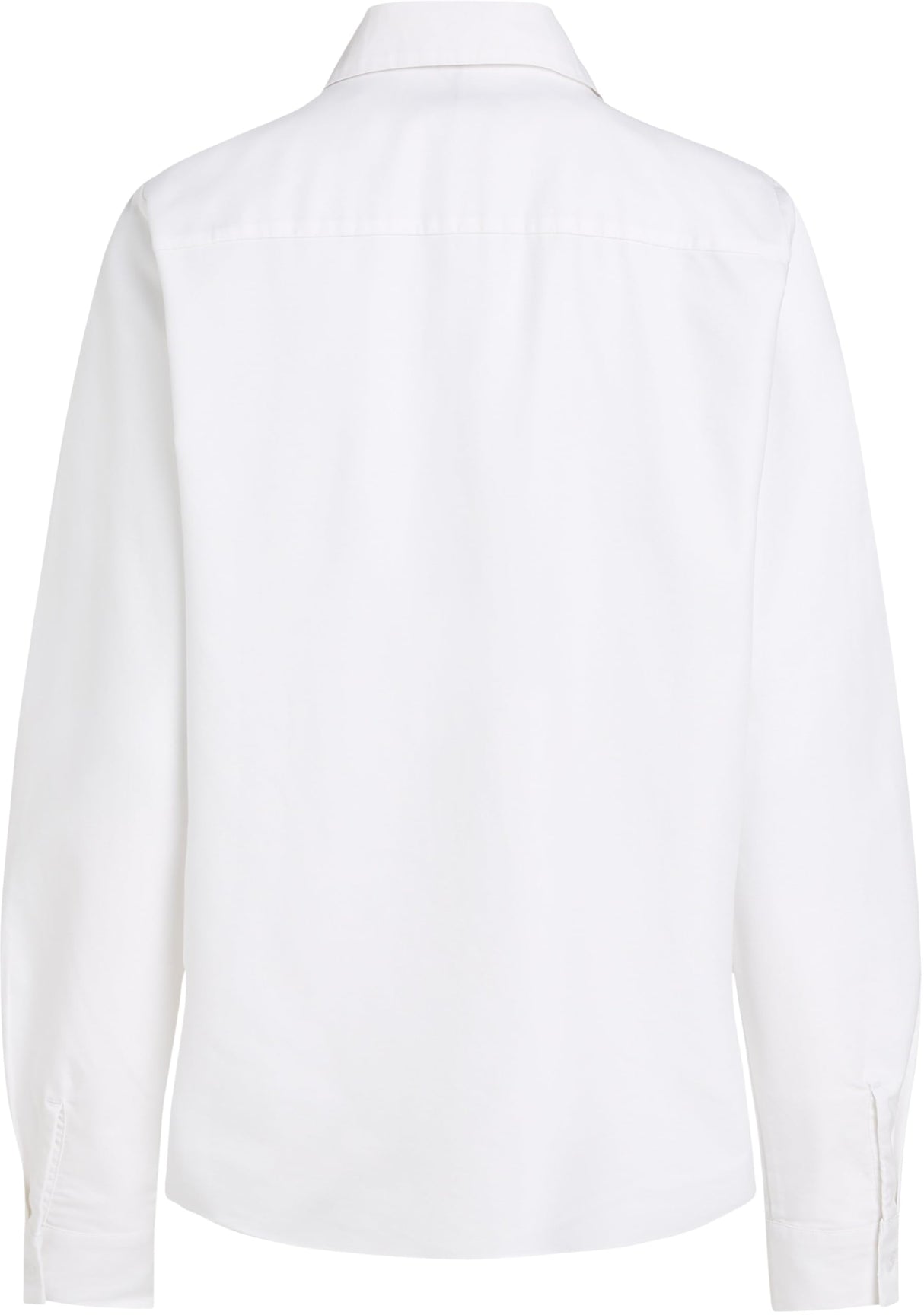 Tommy Hilfiger Camisa Mujer Oxford Relaxed Fit, Blanco (TH Optic White), 42