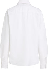 Tommy Hilfiger Camisa Mujer Oxford Relaxed Fit, Blanco (TH Optic White), 42