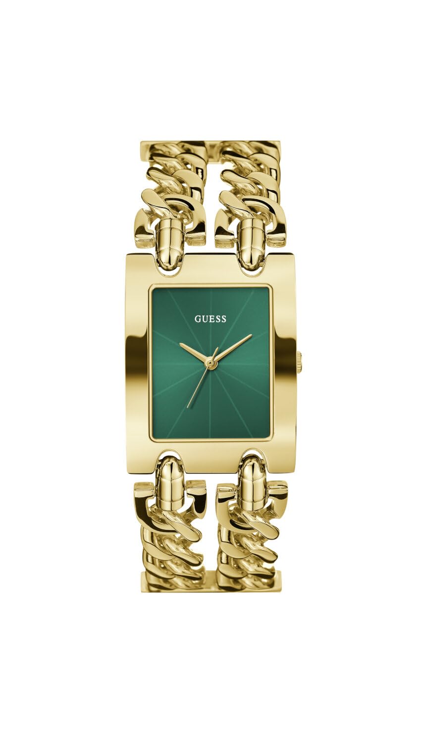 GUESS Reloj Analógico para Mujer'S de Cuarzo con Correa en Acero Inoxidable GW0740L2