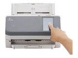 fi-7300NX - Escáner de Grupo de Trabajo LED con Gigabit Ethernet, USB 3.1, Wi-Fi, Pantalla Táctil, ADF, Dúplex, A4, 60 ppm/120 ipm