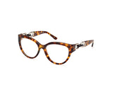 GUESS Gu50182 Marcos para Gafas recetadas, 053 Rubio Havana, 55/17/140 para Mujer