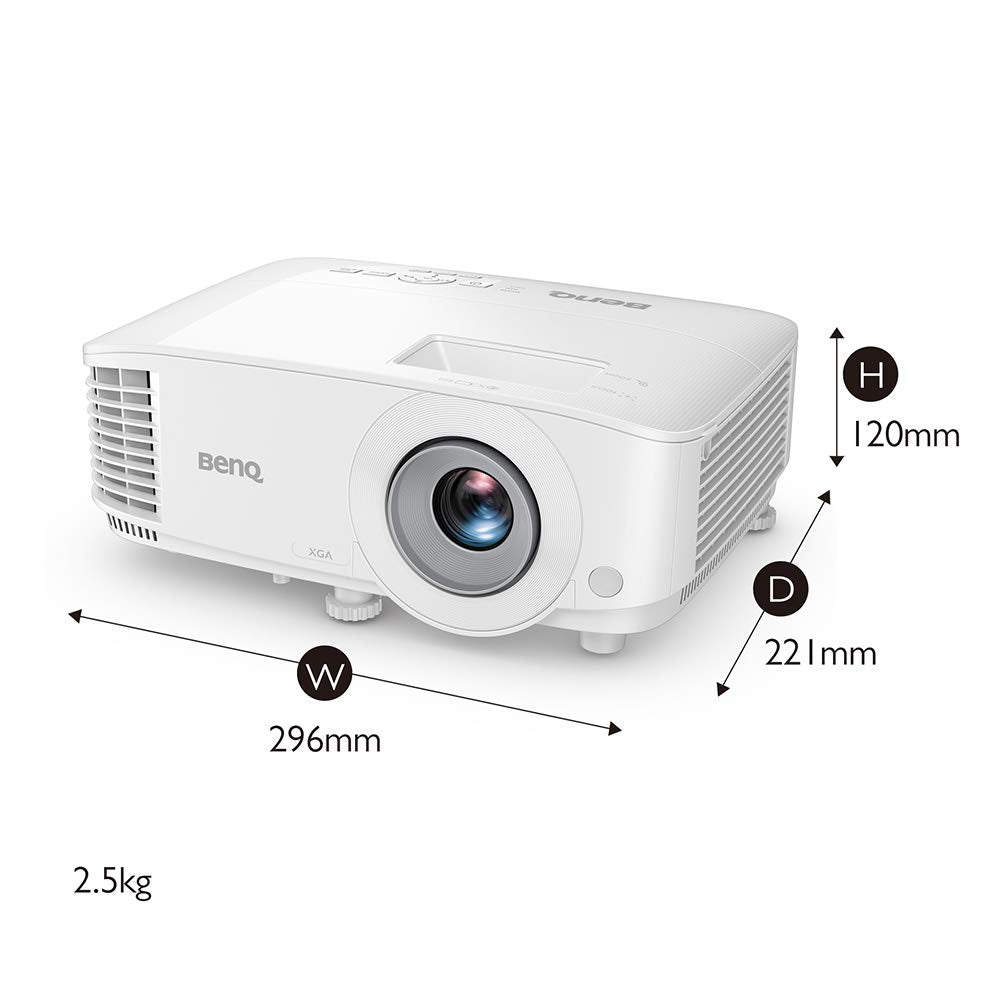 BENQ PROYECTOR MX560 (9H.JNE77.13E) XGA, 4000LM, 1.1X, HDMIX2, USB-A, 3D, SMARTECO,