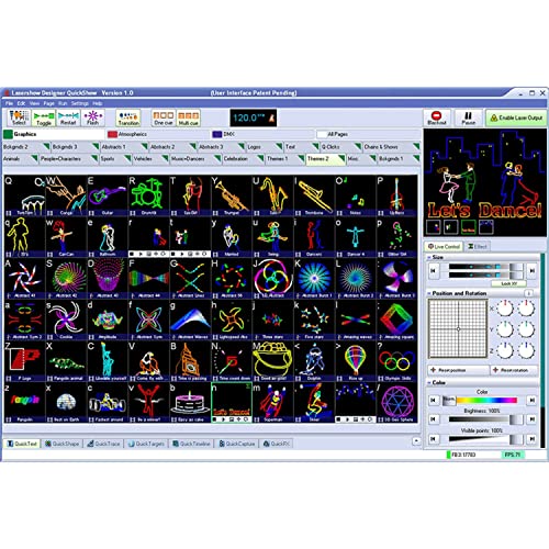 Pangolin Quickshow Tools for Laser + Software, Black (solo software descargable)