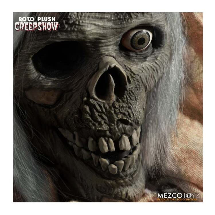 Mezco- MDS Roto Plush Creepshow (1982): The Creep Figura de acción, Color marrón (25518)