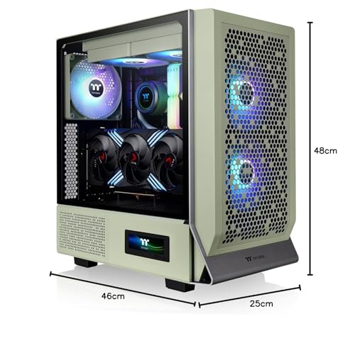 Thermaltake Ceres 300 TG ARGB | Chasis Mid Tower | Matcha Green