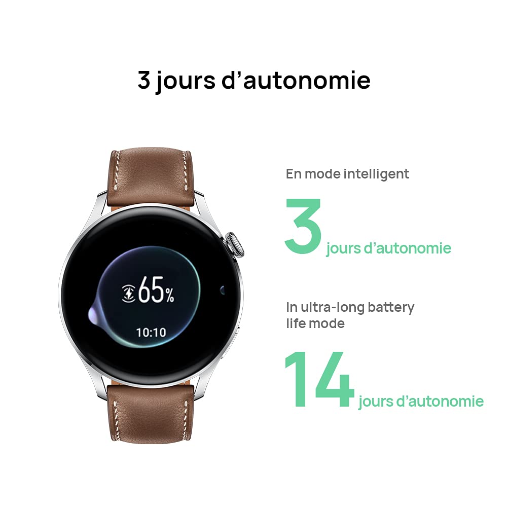 Huawei Kit Watch 3 Classic Brow + ADAPTATEUR 5V2A Type C