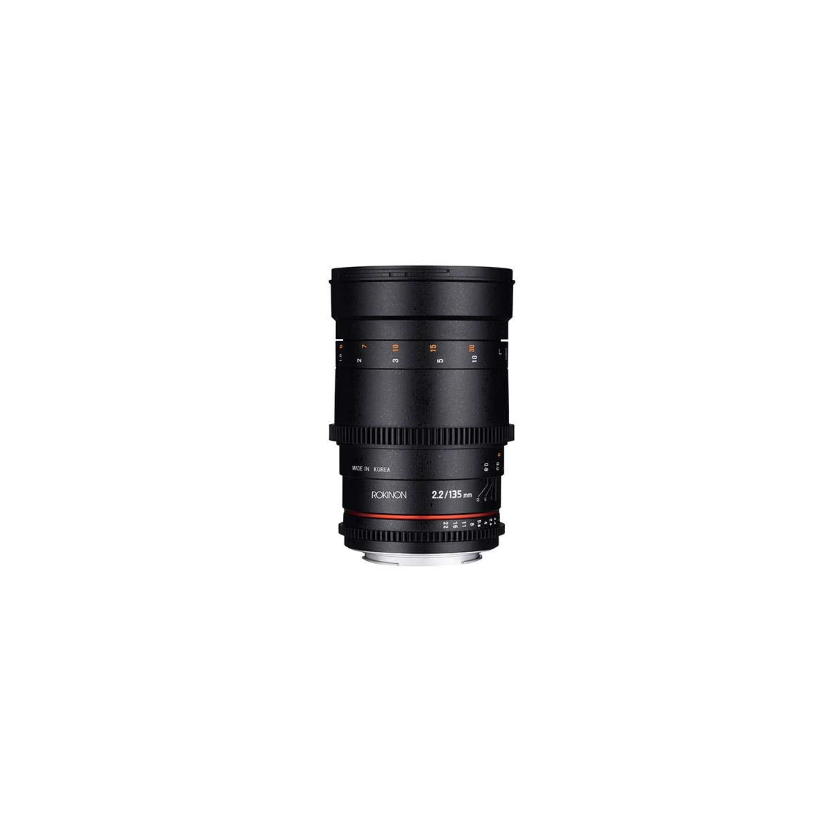 Rokinon Cine DS 135mm T2.2 ED UMC Teleobjetivo Cine Lente para Sony E Mount cámaras de Lente Intercambiables