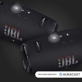 JBL Xtreme 4 Musikbox in Blau – Tragbare Bluetooth-Lautsprecher-Box mit tiefem Bass, KI-Sound-Boost und integrierter Powerbank – Wasserfest und staubfest ohne PD-Adapter – 24 Laufzeit