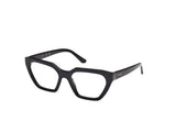 Guess Gu50176 Marcos para Gafas recetadas, 001 Shiny Black, 54/18/140 para Mujer