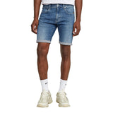 G-STAR 3301 Slim Denim Shorts Pantalones Cortos, Azul (Faded Summer Sky D10481-d634-h096), 33 Hombre