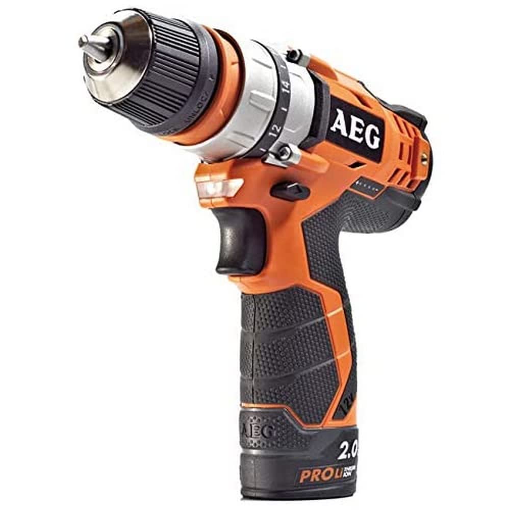 AEG BBS12C2 LI-202B - Taladro atorn batería c/cabezal intercambiable 12V-2,0Ah
