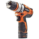 AEG BBS12C2 LI-202B - Taladro atorn batería c/cabezal intercambiable 12V-2,0Ah