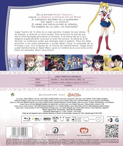 Sailor Moon Temporada 1(Episodios 1 a 46) [Bluray] [Blu-ray