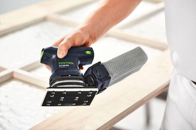 Festool RTS 400 REQ - Lijadora (Lijadora manual, Lijadora orbital, Bolsa para el polvo, 6000 RPM, 12000 RPM, 12000 OPM)