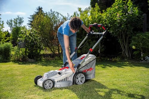 IKRA cortacésped eléctrico IERM 2043 T, 2000W, altura de corte 30-75mm, anchura de corte 43cm, incl. cuchilla de repuesto